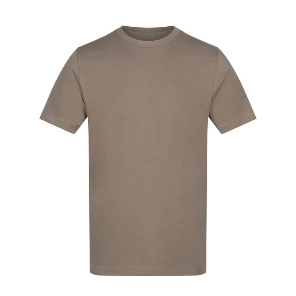 Awdis Mens 180 Plain Relaxed Fit T-Shirt / Mocha Brown